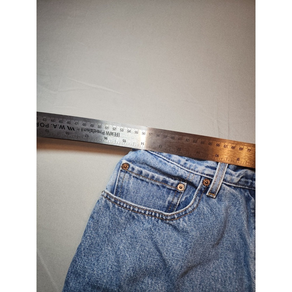 Levi's 550 Relaxed Fit Jeans Men's 33x34 Light Wash Denim Red Tab - Picture 4 of 9